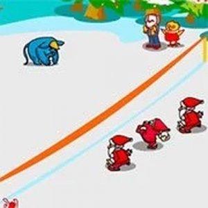 Snow Throw Online Arcade Game