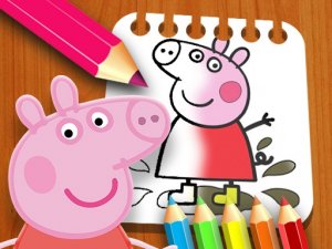 Peppa Pig Coloring Fun