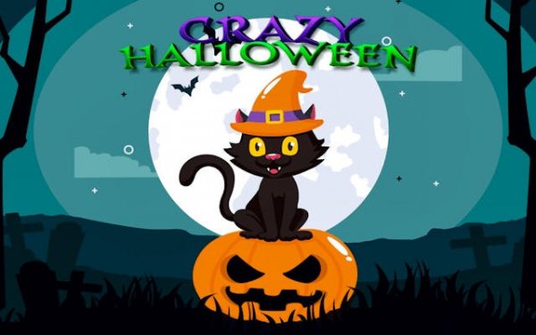 Crazy Halloween Online Puzzle Game