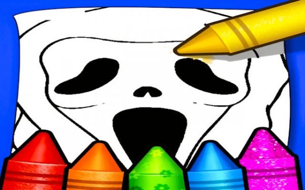 Horror Movies Coloring Book Online Game