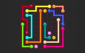 Color Path Grid Puzzle
