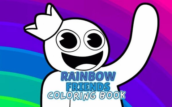 Rainbow Friends Coloring Book: Color & Create