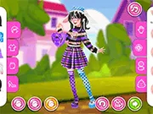 Teen Kawaii Edgy Dress Up Game