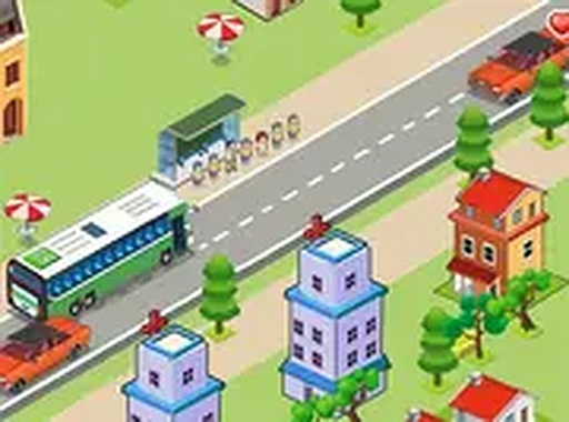 City Ride Memory Puzzle Game