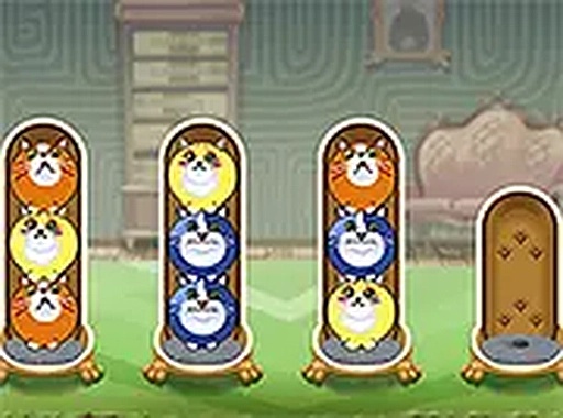 Cat Sorter Puzzle Online Game