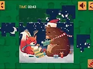 Merry Christmas Puzzles Online Puzzle Game