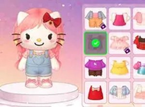 Hello Kitty Avatar Maker - Online Dress-Up Game