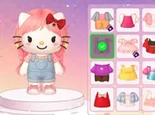 Hello Kitty Avatar Maker Online Dress-Up Game