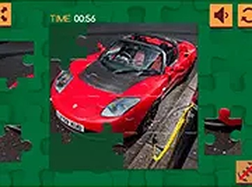 Tesla Roadster Puzzle Game