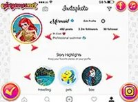 Mermaid&rsquo;s Instaphoto Profile - Princess Makeover Game