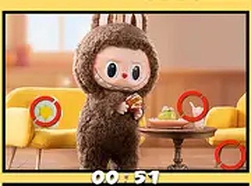 Labubu Find the Differences Puzzle Game