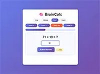 BrainCalc Math Game