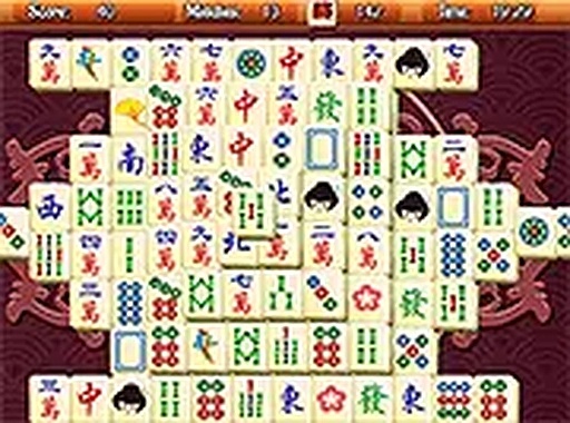 Original Mahjongg Solitaire Puzzle Game