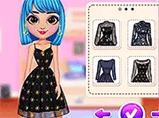 Rainbow Girls Space Core Aesthetic Dress Up Game