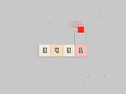1 Square Jumping Puzzle Game