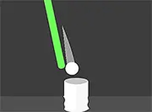 White Ball Physics Puzzle Game