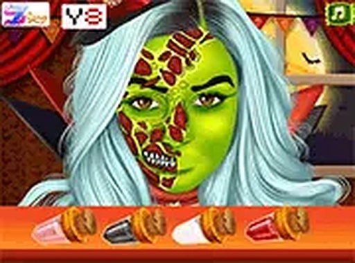 BFF Halloween Face Painting Online Game