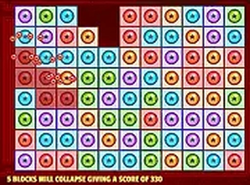 Crazy Collapse Puzzle Game