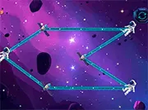 Connect the Satellite Puzzle Game
