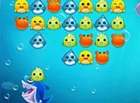Shark Dash Match 3 Puzzle Game