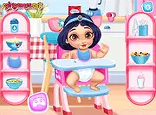 Princesses Caring For Baby Princesses Online Game