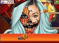 Kylie Jenner Halloween Face Art Online Game