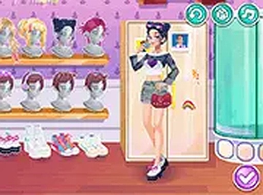 Girly and Spicy Dress Up Game