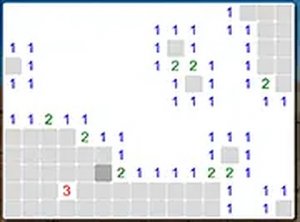 Classic Minesweeper Logic Puzzle
