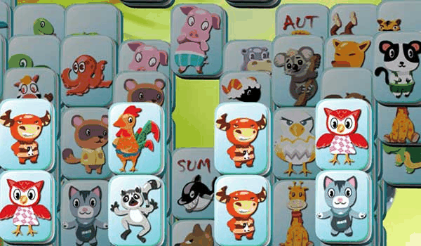 Pet Mahjongg Online Game