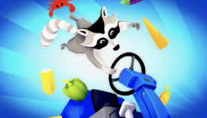 Raccoon Retail Cleaning Game Online Arcade Game